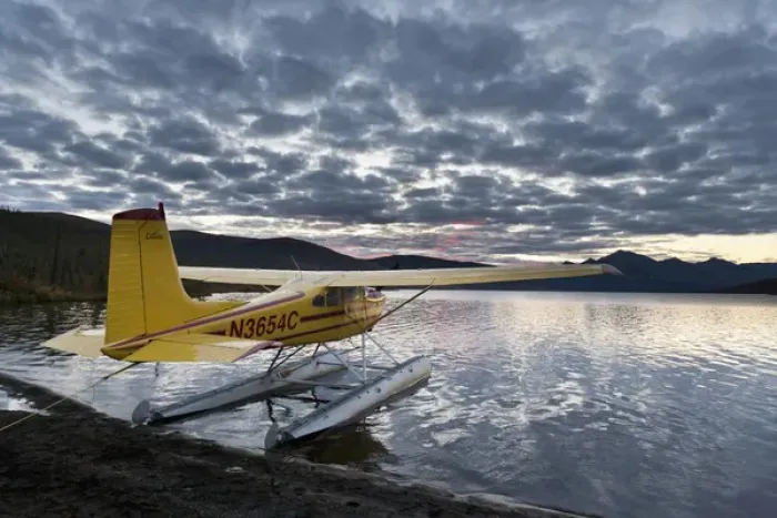 Framed Print : A floatplane in scenic Takahula Lake located along the National Wild and Scenic River Framed Print : A floatplane in scenic Takahula Lake located along the National Wild and Scenic River