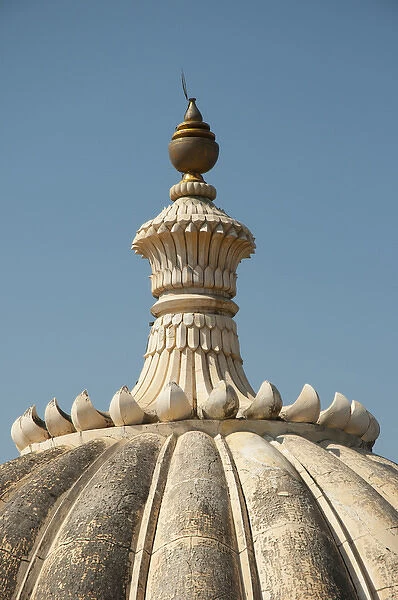 Fluted dome on Kumbhalgarh Fort, Kumbhalgarh, Rajasthan, India