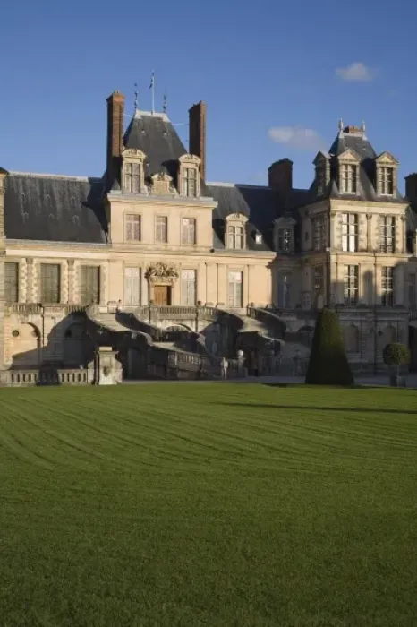 Framed Print : Fontainebleau Chateau, Seine et Marne (77), Ile de France, France
