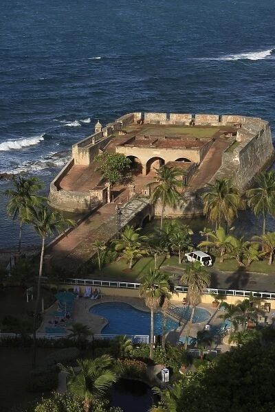 Fort San Geronimo ruins, San Juan, Puerto Rico