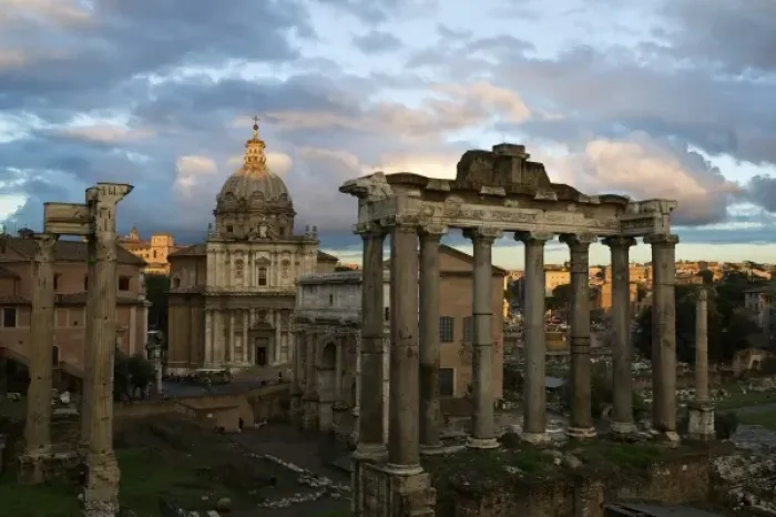 Framed Print : Forum, Rome, Italy