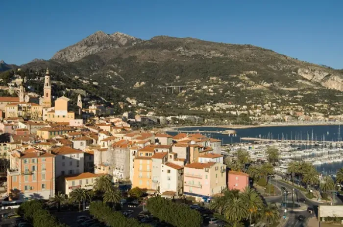 Framed Print : France, Alpes Maritimes, Cote d Azur, Menton