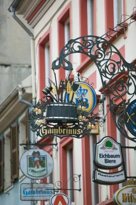 Framed Print : FRANCE-Alsace (Haut Rhin)-Mulhouse: Detail of Bar / Cafe Sign Framed Print : FRANCE-Alsace (Haut Rhin)-Mulhouse: Detail of Bar / Cafe Sign