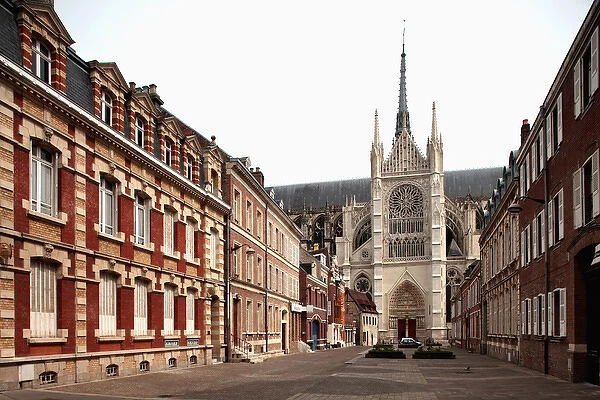 France. Amiens. Amiens Cathedral (Notre Dame d Amiens) a UNESCO World Heritage Site
