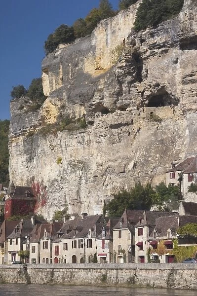 France, Aquitaine Region, Dordogne Department, La Roque Gageac, town on the Dordogne