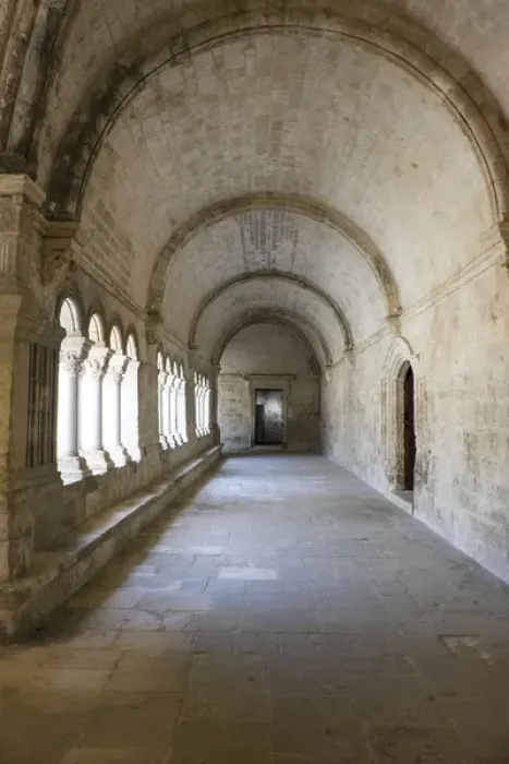 Framed Print : France, Arles, Abbey of Saint Peter of Montmajour, Benedictine order, established in 949 AD