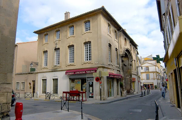 03. France, Arles, Provence, street corner (Editorial Usage Only)