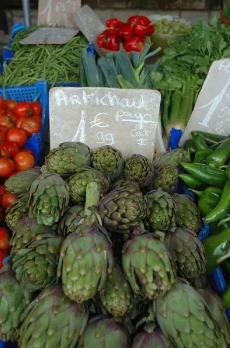 Framed Print : 03. France, Arles, Provence, vegetables at outdoor market Framed Print : 03. France, Arles, Provence, vegetables at outdoor market