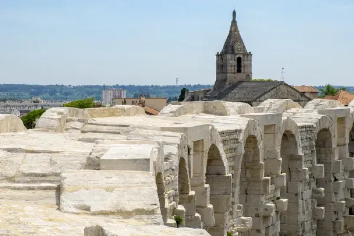 Framed Print : France, Arles, Roman Amphitheater Framed Print : France, Arles, Roman Amphitheater