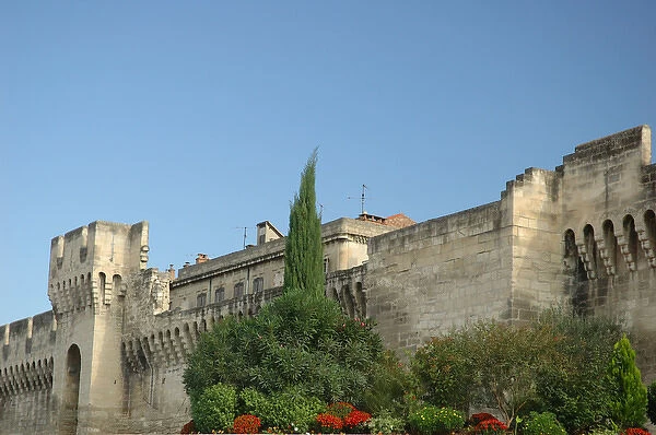 03. France, Avignon, Provence, ramparts surrounding city