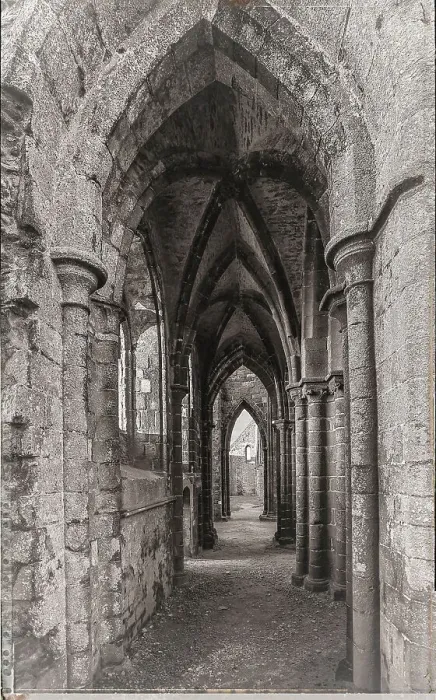 Framed Print : France, Brittany, Plougonvelin. Ruins of the Abbey of Saint Mathieu Framed Print : France, Brittany, Plougonvelin. Ruins of the Abbey of Saint Mathieu