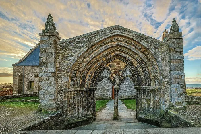 Framed Print : France, Brittany, Plougonvelin. Ruins of the Abbey of Saint Mathieu Framed Print : France, Brittany, Plougonvelin. Ruins of the Abbey of Saint Mathieu