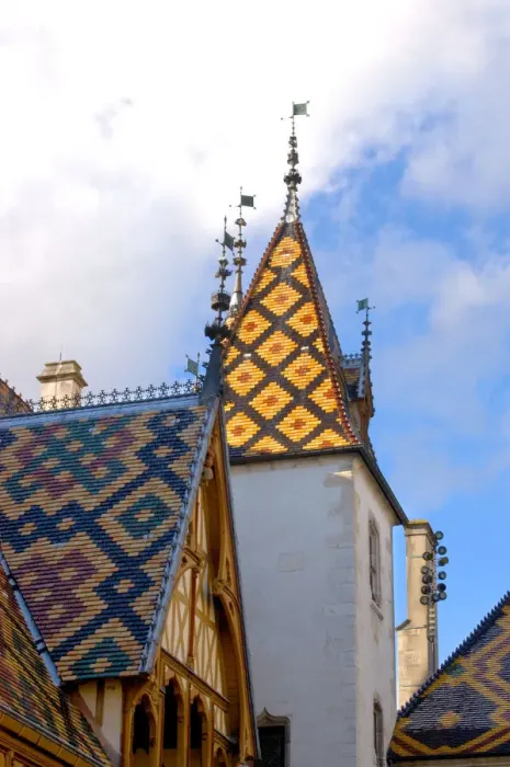 Framed Print : 03. France, Burgundy, Beaune, rooftops of Hotel-Dieu (Editorial Usage Only) Framed Print : 03. France, Burgundy, Beaune, rooftops of Hotel-Dieu (Editorial Usage Only)