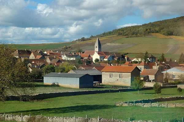 03. France, Burgundy, small village near Beaune
