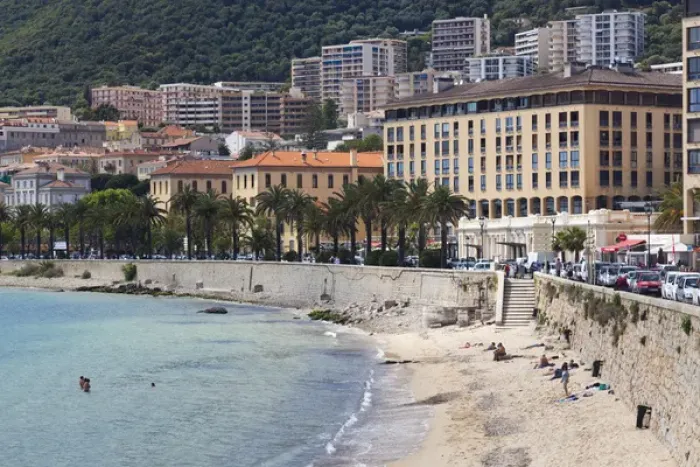 Framed Print : France, Corsica, Corse-du-Sud Department, Corsica West Coast Region, Ajaccio, city Framed Print : France, Corsica, Corse-du-Sud Department, Corsica West Coast Region, Ajaccio, city
