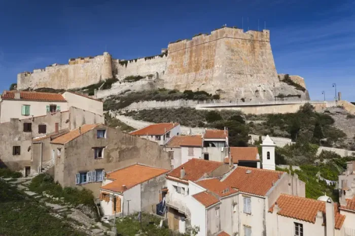 Framed Print : France, Corsica, Corse-du-Sud Department, Corsica South Coast Region, Bonifacio Framed Print : France, Corsica, Corse-du-Sud Department, Corsica South Coast Region, Bonifacio