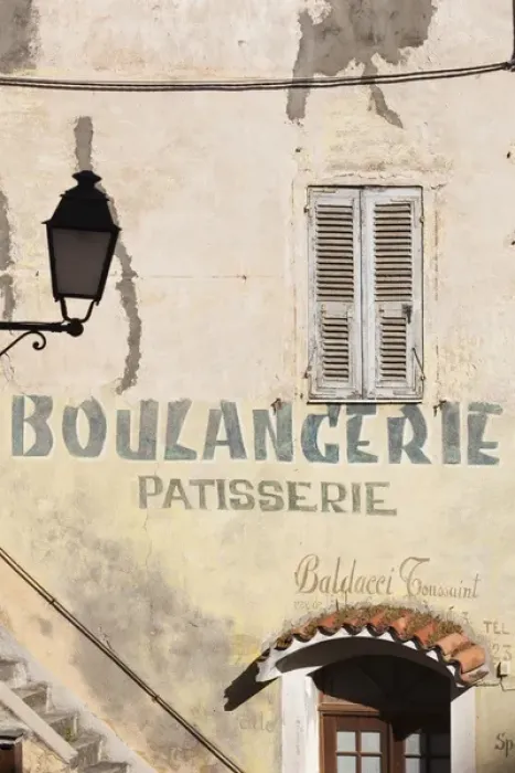 Framed Print : France, Corsica, Haute-Corse Department, Central Mountains Region, Corte, Old Boulangerie Framed Print : France, Corsica, Haute-Corse Department, Central Mountains Region, Corte, Old Boulangerie