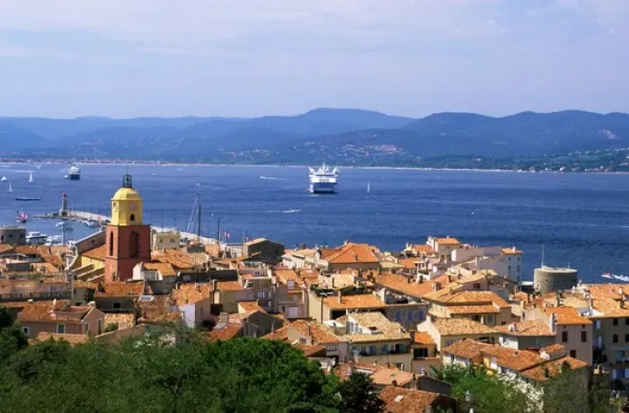 Framed Print : France, Cote d Azur, Var. Saint Tropez Framed Print : France, Cote d Azur, Var. Saint Tropez