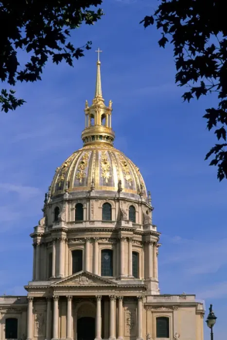 Framed Print : France Famous Hotel des Invalides Dome where Napoleons Tomb resides in Paris France Framed Print : France Famous Hotel des Invalides Dome where Napoleons Tomb resides in Paris France