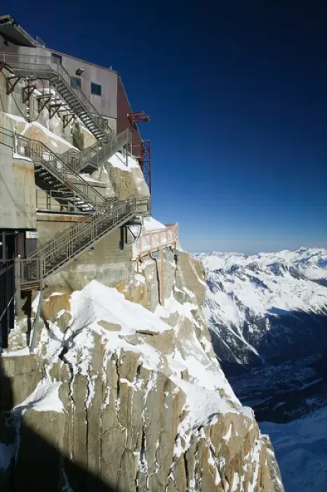 Framed Print : FRANCE-French Alps (Haute-Savoie)-CHAMONIX-MONT-BLANC: Aiguille du Midi (elev. 3842meters) Framed Print : FRANCE-French Alps (Haute-Savoie)-CHAMONIX-MONT-BLANC: Aiguille du Midi (elev. 3842meters)