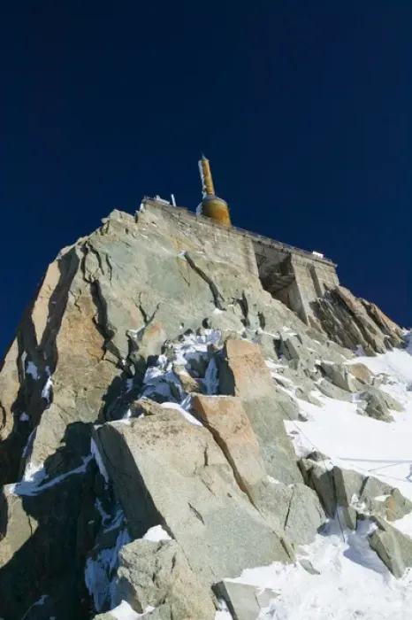 Framed Print : FRANCE-French Alps (Haute-Savoie)-CHAMONIX-MONT-BLANC: Aiguille du Midi (elev. 3842