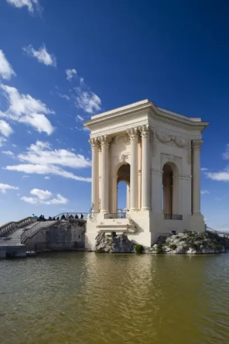 Framed Print : France, Languedoc-Roussillon, Herault Department, Montpellier, Chateau d Eau Framed Print : France, Languedoc-Roussillon, Herault Department, Montpellier, Chateau d Eau