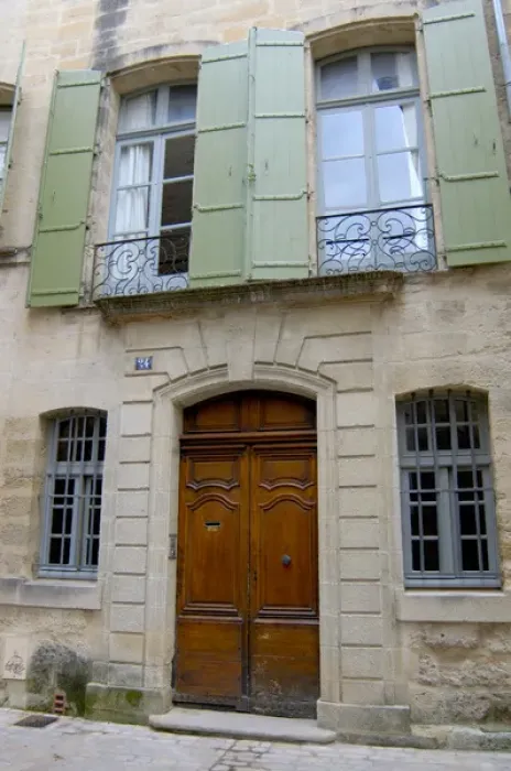 Framed Print : 03. France, Languedoc-Roussillon, Uzes, private home (Editorial Usage Only) Framed Print : 03. France, Languedoc-Roussillon, Uzes, private home (Editorial Usage Only)
