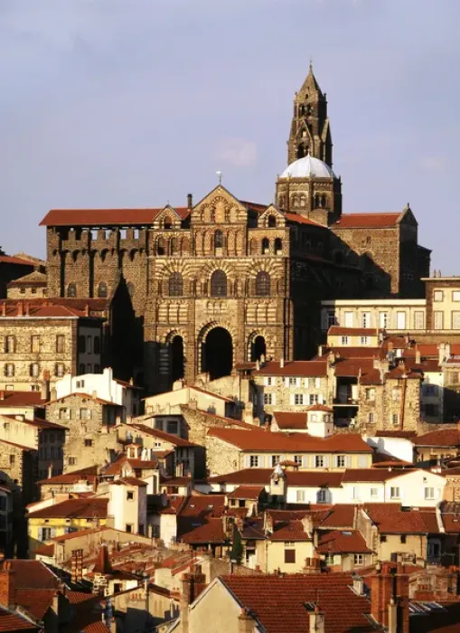 Framed Print : France, Le Puy, Haute Loire, Cathedral Notre Dame Framed Print : France, Le Puy, Haute Loire, Cathedral Notre Dame