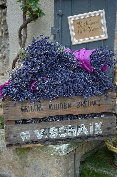 03. France, Les Baux de Provence, lavender for sale (Editorial Usage Only)