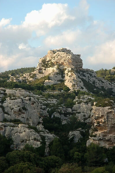 03. France, Les Baux de Provence, treeless mountaintop