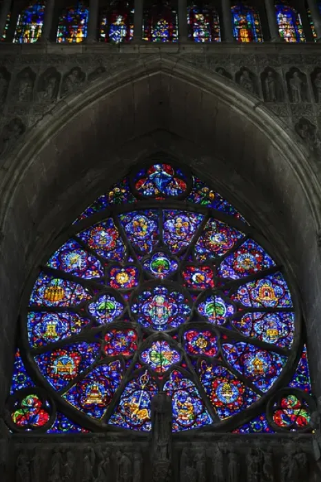 Framed Print : France, Marne, Champagne Ardenne, Reims, Cathedrale Notre Dame, interior Framed Print : France, Marne, Champagne Ardenne, Reims, Cathedrale Notre Dame, interior