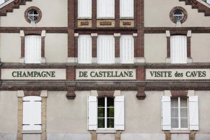 Framed Print : France, Marne, Champagne Region, Epernay, Castellane champagne winery, detail