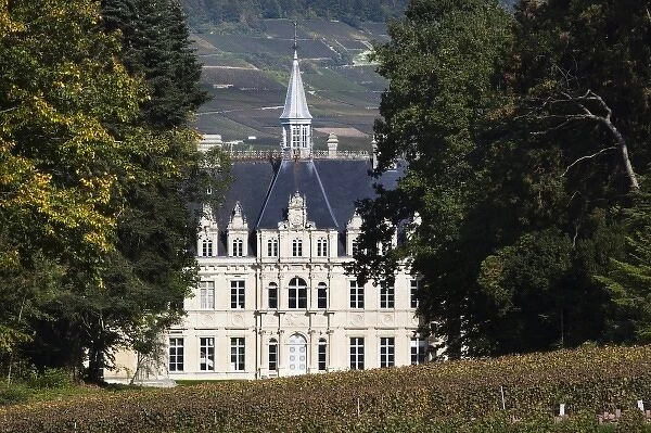 France, Marne, Champagne Region, Boursault, Chateau de Borsault