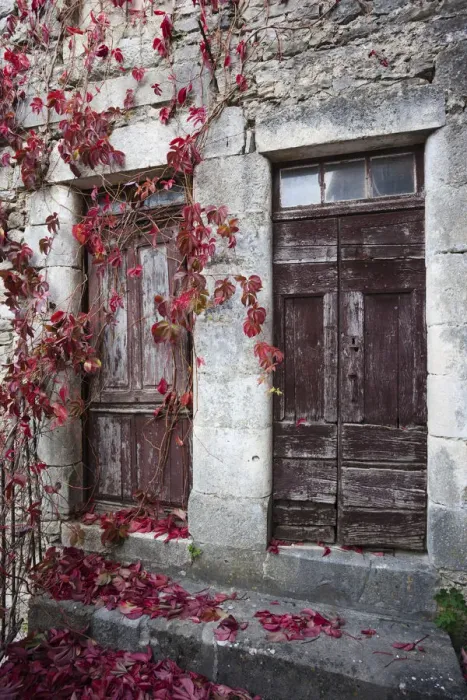 Framed Print : France, Midi-Pyrenees Region, Aveyron Department, La Couvertoirade, town building detail Framed Print : France, Midi-Pyrenees Region, Aveyron Department, La Couvertoirade, town building detail