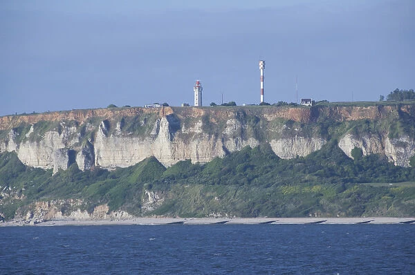 France, Normandy, La Havre. Normandy coast near the Port of La Havre, lighthouse