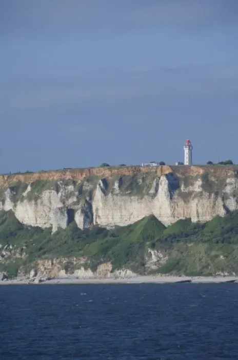 Framed Print : France, Normandy, La Havre. Normandy coast near the Port of La Havre, lighthouse Framed Print : France, Normandy, La Havre. Normandy coast near the Port of La Havre, lighthouse