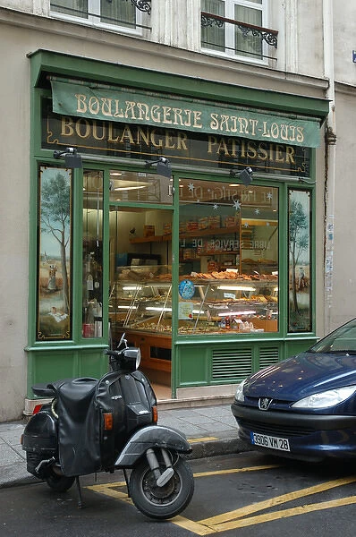 03. France, Paris, bakery in Ile St. Louis (Editorial Usage Only)
