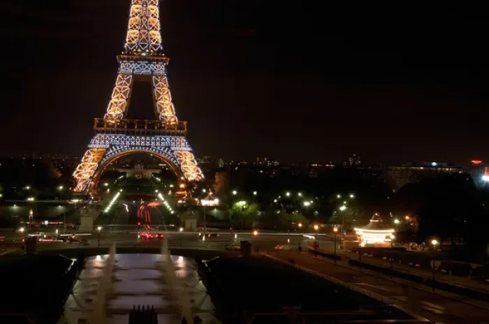 Framed Print : 03. France, Paris, Eiffel Tower at night (Editorial Usage Only) Framed Print : 03. France, Paris, Eiffel Tower at night (Editorial Usage Only)