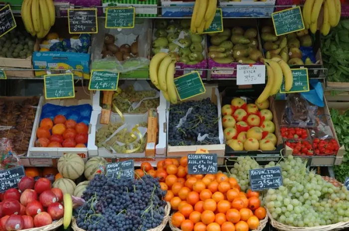 Framed Print : 03. France, Paris, fruit for sale
