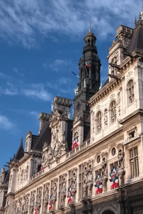 Framed Print : France, Paris, The main facade of Hotel de Ville the city hall of Paris Framed Print : France, Paris, The main facade of Hotel de Ville the city hall of Paris