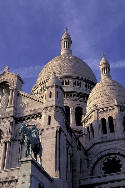 FRANCE, Paris Montmartre The Sacre-Coeur de Basilica