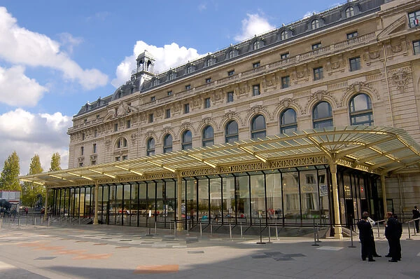 03. France, Paris, Musee d Orsay entrance (Editorial Usage Only)