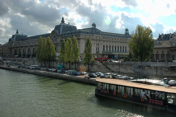 03. France, Paris, Musee d Orsay from Seine River