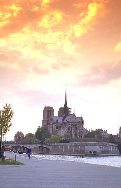 03. France, Paris. Notre Dame cathedral