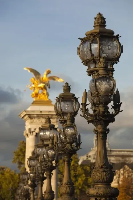Framed Print : France, Paris, detail of the Pont Alexandre III bridge Framed Print : France, Paris, detail of the Pont Alexandre III bridge