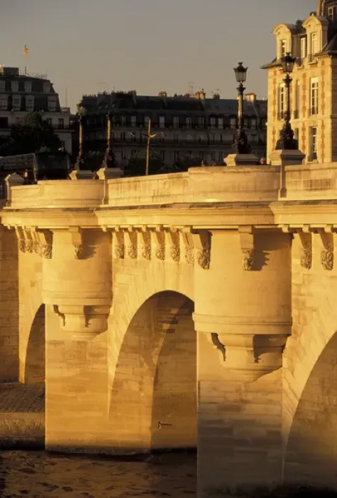 Framed Print : FRANCE, Paris Pont Neuf at sunset Framed Print : FRANCE, Paris Pont Neuf at sunset