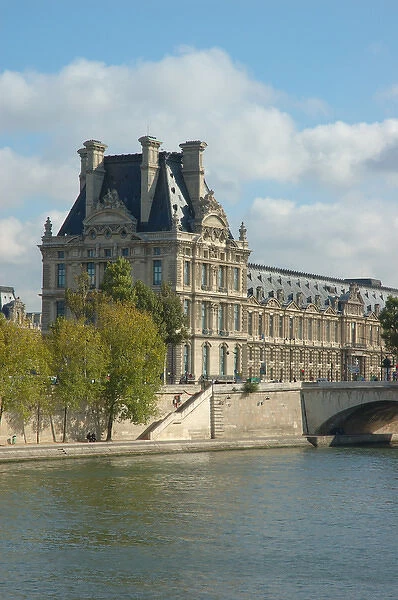 03. France, Paris, the Pont Royal and the Louvre Museum