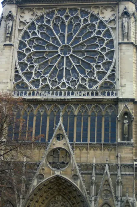 Framed Print : 03. France, Paris, South Rose Window of Notre-Dame Framed Print : 03. France, Paris, South Rose Window of Notre-Dame