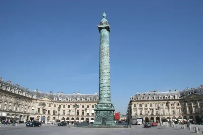 Framed Print : France. Paris. Vendome Square. Built by architect Hadouin-Mansart between 1687-1720
