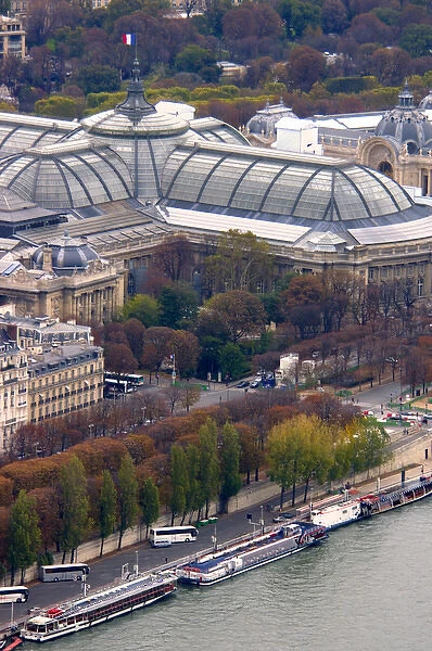 03. France, Paris, view of Grand Palais from Eiffel Tower